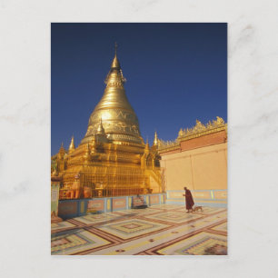 Asien, Burma (Myanmar) Mandalay, Sagaing Hill: Vykort