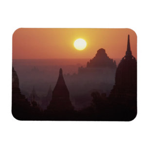 Asien, Burma, (Myanmar), Pagan (Bagan) Templet Magnet