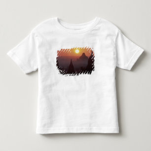 Asien, Burma, (Myanmar), Pagan (Bagan) Templet T-shirt