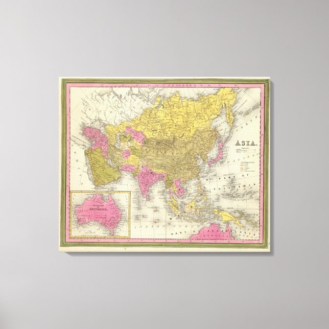 Asien Canvastryck (Framsida)