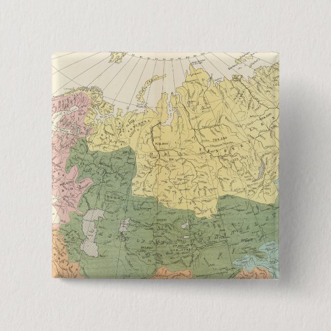 Asien, Europas flodsystem Knapp (Framsida)