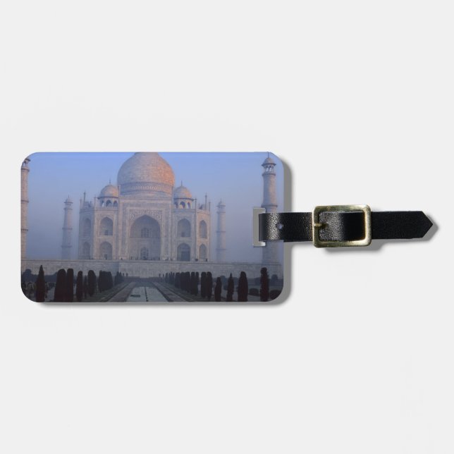 Asien. Indien. Agra. Taj Mahal. Bagagebricka (Horisontell Framsida)