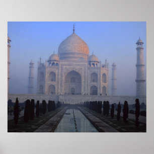 Asien; Indien; Agra. Taj Mahal. Poster