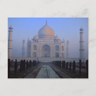 Asien; Indien; Agra. Taj Mahal. Vykort