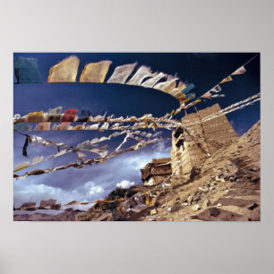Asien, Indien, Ladakh, Leh. Känd som liten Poster