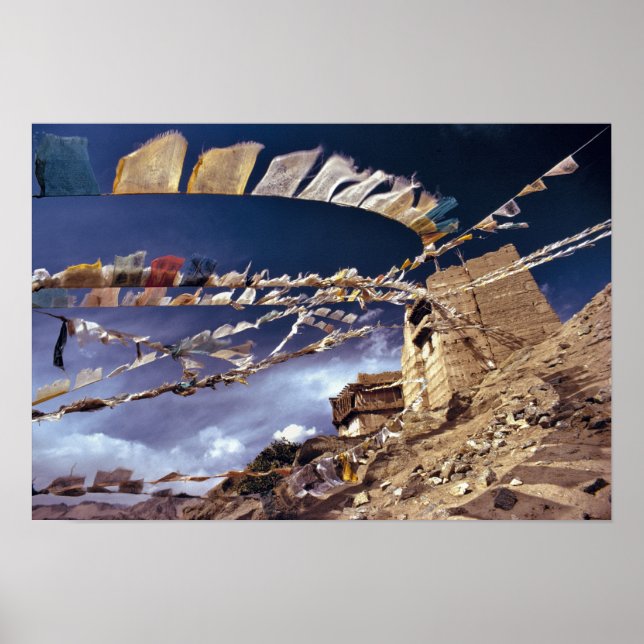 Asien, Indien, Ladakh, Leh. Känd som liten Poster (Framsidan)