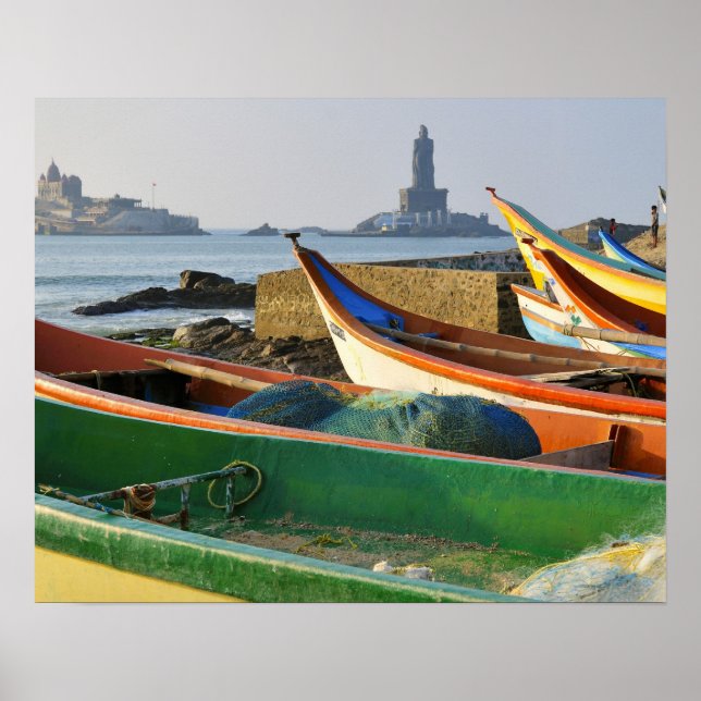 Asien, Indien, Tamil Nadu, Kanniyakumari 2 Poster (Framsidan)