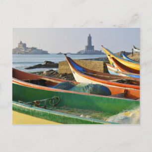 Asien, Indien, Tamil Nadu, Kanniyakumari 2 Vykort