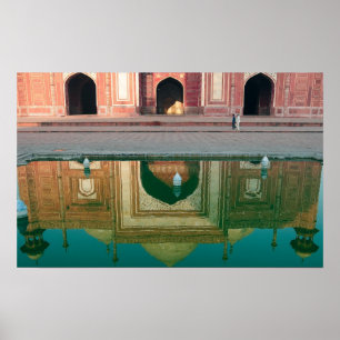Asien, Indien, Uttar Pradesh, Agra. På 2 Poster