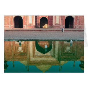 Asien, Indien, Uttar Pradesh, Agra. På den 2 Hälsningskort