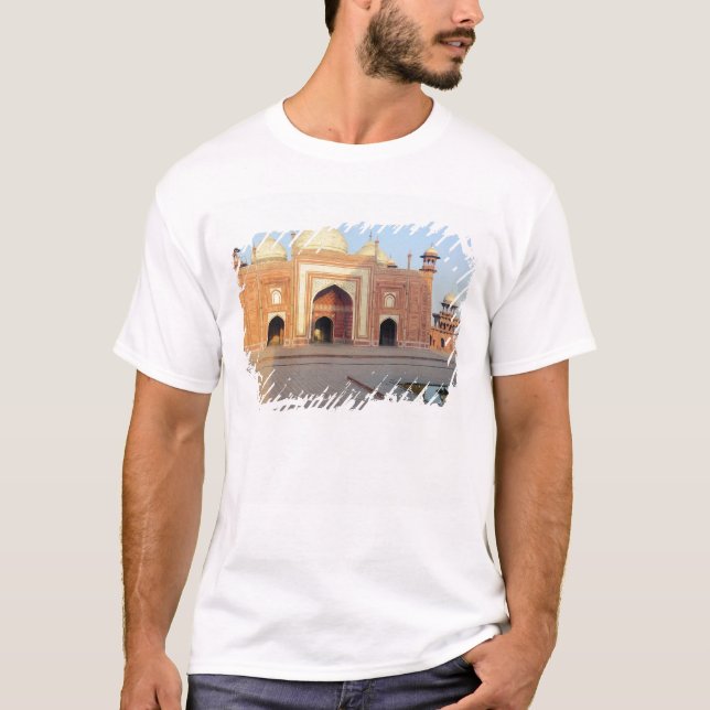 Asien, Indien, Uttar Pradesh, Agra. På den Tee Shirt (Framsida)
