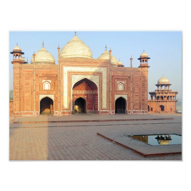 Asien, Indien, Uttar Pradesh, Agra. På Fototryck (Framsidan)