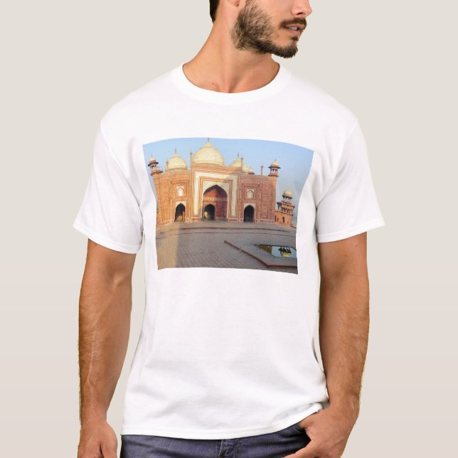Asien, Indien, Uttar Pradesh, Agra. På Tee Shirt (Framsida)