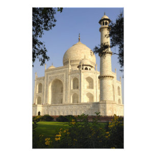 Asien, Indien, Uttar Pradesh, Agra. Taj 2 Fototryck