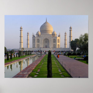 Asien, Indien, Uttar Pradesh, Agra. Taj 3 Poster