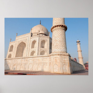 Asien, Indien, Uttar Pradesh, Agra. Taj 4 Poster