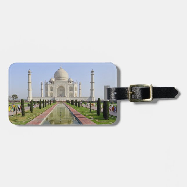 Asien, Indien, Uttar Pradesh, Agra. Taj 5 Bagagebricka (Horisontell Framsida)
