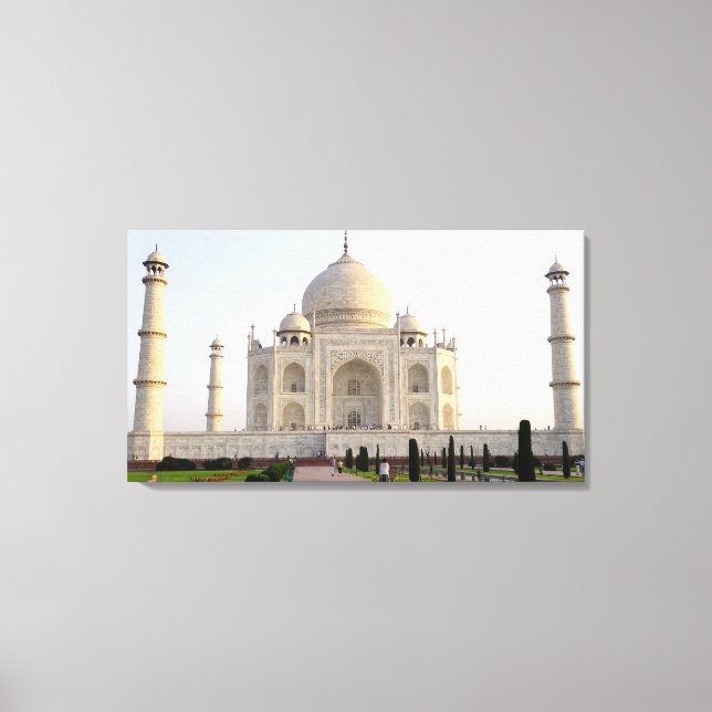Asien, Indien, Uttar Pradesh, Agra. Taj 5 Canvastryck (Framsida)