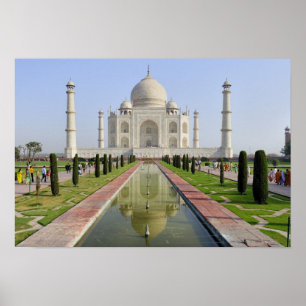 Asien, Indien, Uttar Pradesh, Agra. Taj 5 Poster