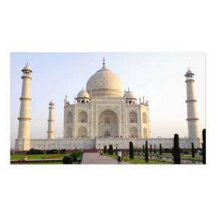Asien, Indien, Uttar Pradesh, Agra. Taj 6 Fototryck