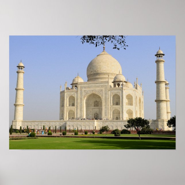 Asien, Indien, Uttar Pradesh, Agra. Taj 7 Poster (Framsidan)