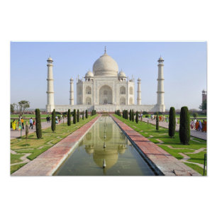 Asien, Indien, Uttar Pradesh, Agra. Taj Fototryck