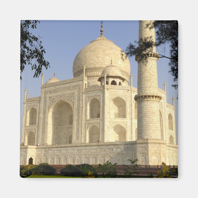 Asien, Indien, Uttar Pradesh, Agra. Taj Magnet (Framsidan)