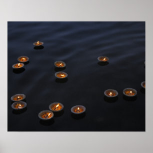 Asien, Indien, Varanasi-regionen. Erbjudanden i Poster