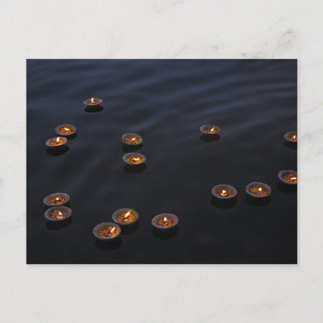 Asien, Indien, Varanasi-regionen. Erbjudanden i Vykort (Framsida)