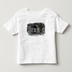 Asien, Indonesien, Bali. En Buddha-helgedom T-shirt