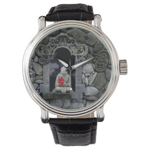 Asien, Indonesien, Bali. En buddhas helgedom Armbandsur