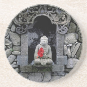 Asien, Indonesien, Bali. En buddhas helgedom Underlägg