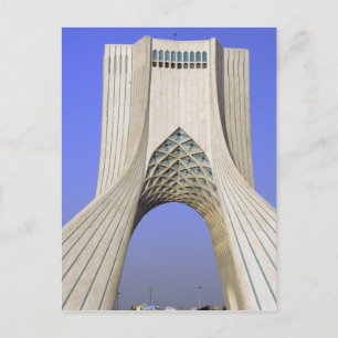 Asien, Iran, Teheran. Frihetsmonumentet i Azadi Vykort