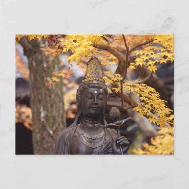 Asien, Japan, Buddha Vykort (Framsida)
