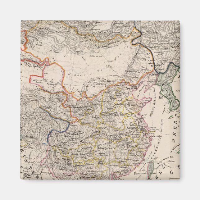 Asien, Japan, China Magnet (Framsidan)