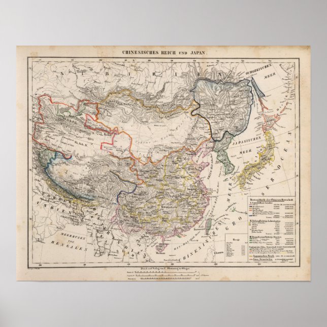 Asien, Japan, China Poster (Framsidan)