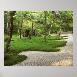 Asien, Japan, Fukuoka, Dazaifu, Komyoji-templet Poster