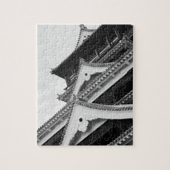 Asien, Japan, Kumamoto. Närmare uppgifter om Kumam Pussel (Vertikal)