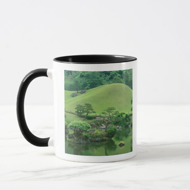 Asien, Japan, Kumamoto, Suizenji Koen Mugg (Vänster)