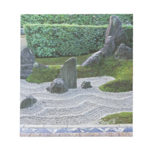 Asien, Japan, Kyoto, Daitokuji-templet, Zuiho-in Anteckningsblock