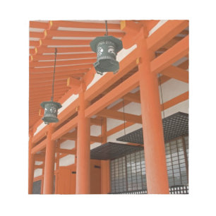 Asien, Japan, Kyoto, Heian Shrine Anteckningsblock