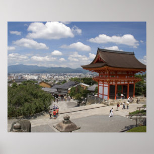 Asien, Japan, Kyoto, Kiyomizu Temple Poster