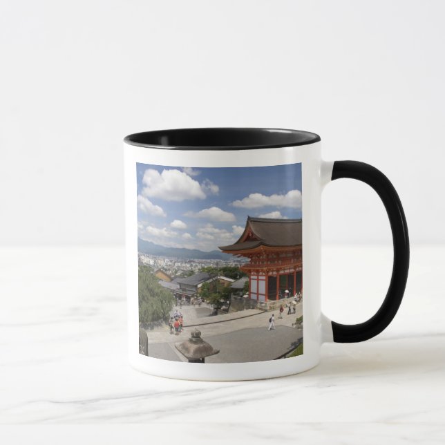 Asien, Japan, Kyoto, Kiyomizu-templet Mugg (Höger)