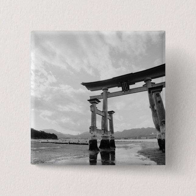 Asien, Japan, Myajima. Torri Grind 2 Knapp (Framsida)