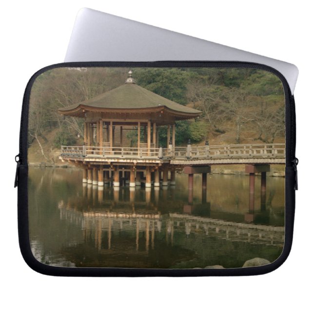 Asien, Japan, Nara, tempel i Nara Laptop Fodral (Framsidan)
