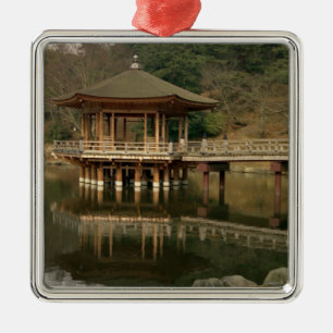 Asien, Japan, Nara, Tempels i Nara Julgransprydnad Metall