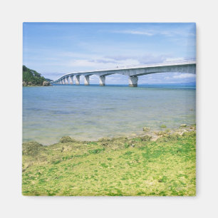 Asien, Japan, Okinawa, Kouri Bridge Magnet