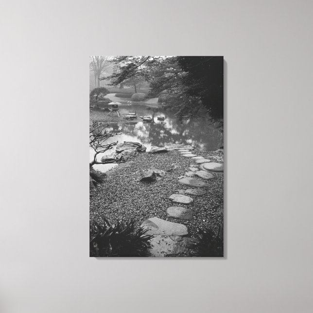 Asien, Japan, Tokyo, Detaljer, Imperial Palace Canvastryck (Framsida)