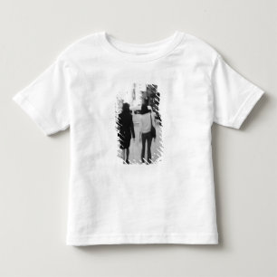 Asien, Japan, Tokyo. Unga kvinnor på Ginza. T-shirt