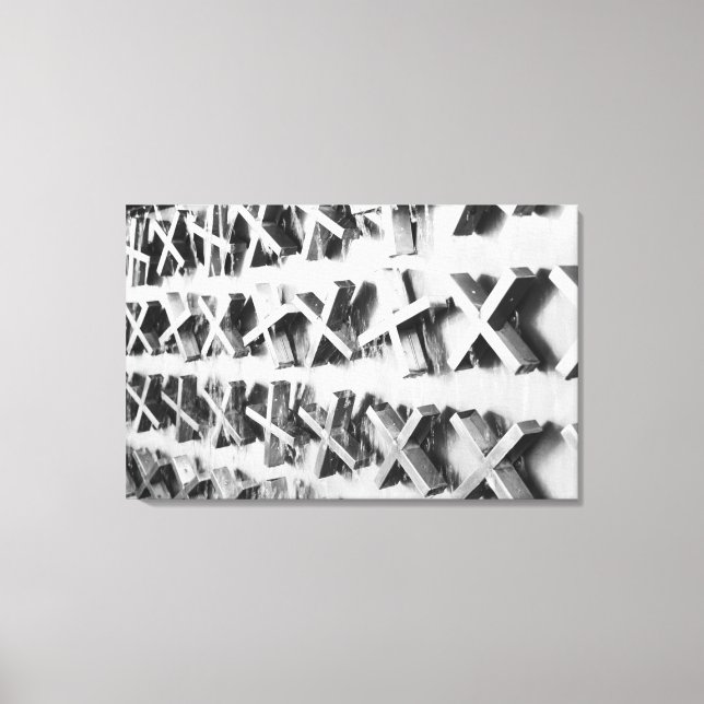 Asien, Japan, Tokyo. X Fontän, Ueno Canvastryck (Framsida)